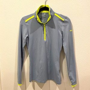 NIKE long sleeve 1/4 zip